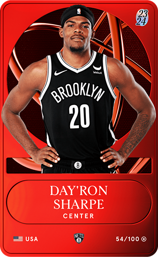 Day'Ron Sharpe - rare