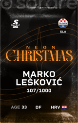 Marko Lešković - limited