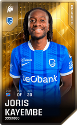 Joris Kayembe - limited