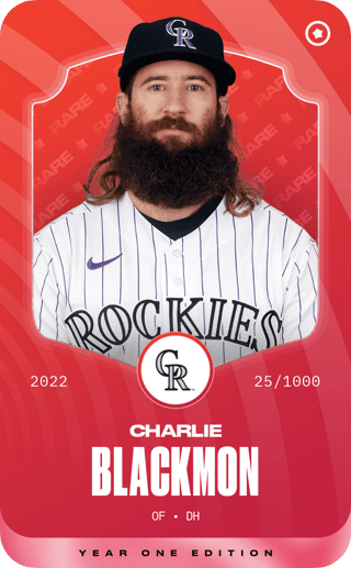 Charlie Blackmon - rare