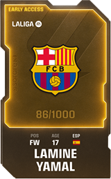 Lamine Yamal - limited