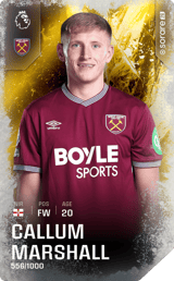 Callum Marshall - limited