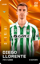Diego Llorente - limited