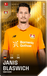 Janis Blaswich - limited