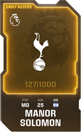 Manor Solomon - limited