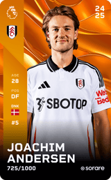 Joachim Andersen - limited