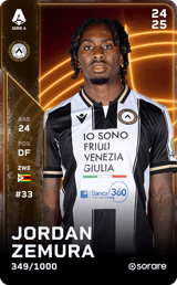 Jordan Zemura - limited