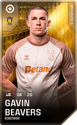 Gavin Beavers - limited