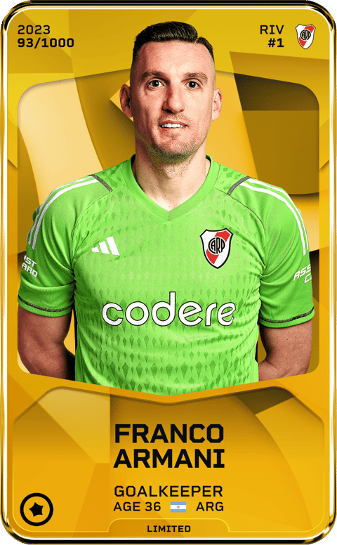 Franco Armani Cards Collect and Trade Sorare