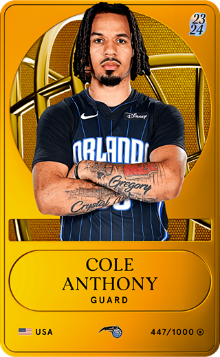 Cole Anthony - limited