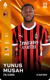 Yunus Musah - limited