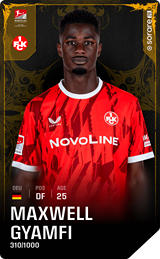 Maxwell Gyamfi - limited