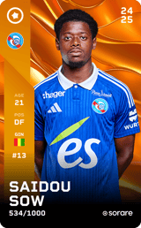 Saidou Sow - limited