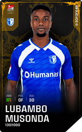 Lubambo Musonda - limited