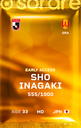 Sho Inagaki - limited