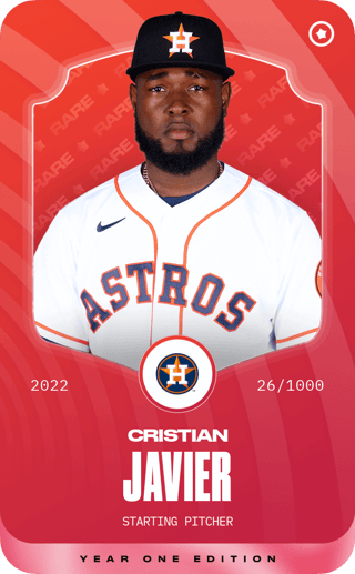 Cristian Javier - rare