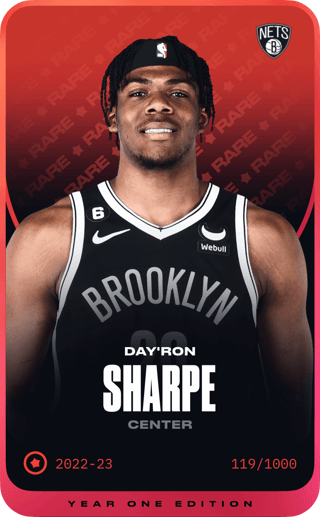 Day'Ron Sharpe - rare