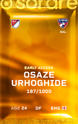Osaze Urhoghide - limited