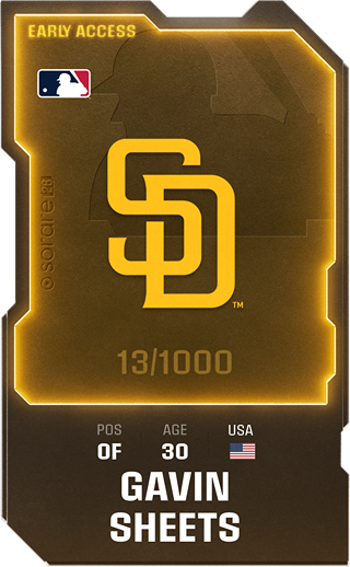 Gavin Sheets - limited