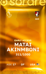 Matai Akinmboni - limited