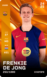 Frenkie de Jong - limited