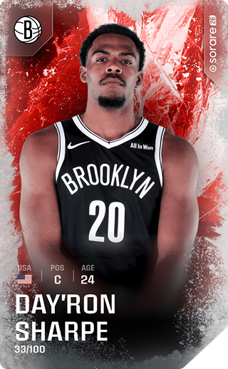 Day'Ron Sharpe - rare