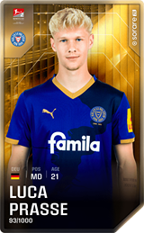 Luca Prasse - limited