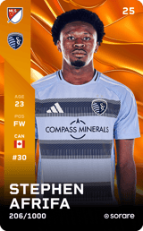 Stephen Afrifa - limited