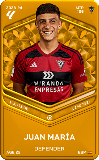 Juan&nbsp;María - limited