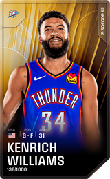 Kenrich Williams - limited
