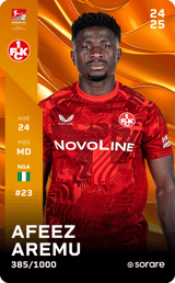 Afeez Aremu - limited