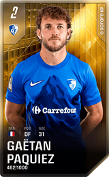 Gaëtan Paquiez - limited