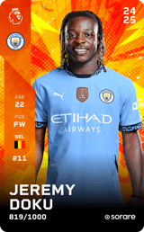 Jeremy Doku - limited