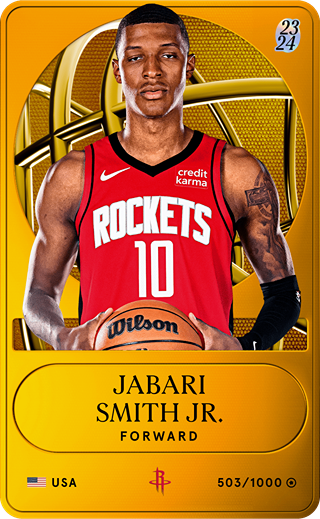 Jabari Smith Jr. - limited