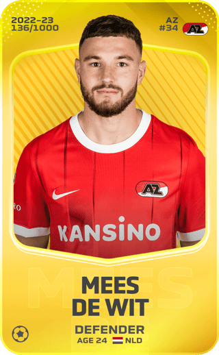 Mees De Wit - limited