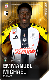 Emmanuel Michael - limited