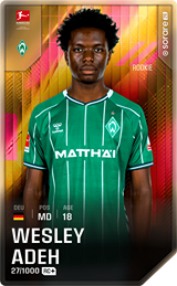 Wesley Adeh - limited