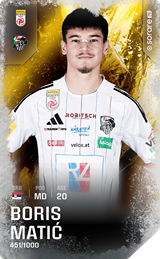 Boris Matić - limited