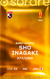 Sho Inagaki - limited