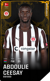 Abdoulie Ceesay - limited