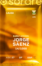 Jorge Sáenz - limited