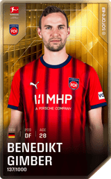 Benedikt Gimber - limited