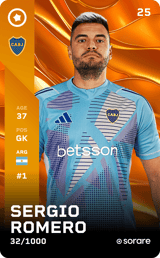 Sergio Romero - limited