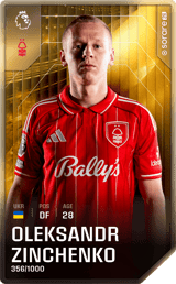 Oleksandr Zinchenko - limited