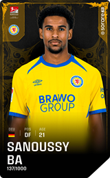 Sanoussy Ba - limited