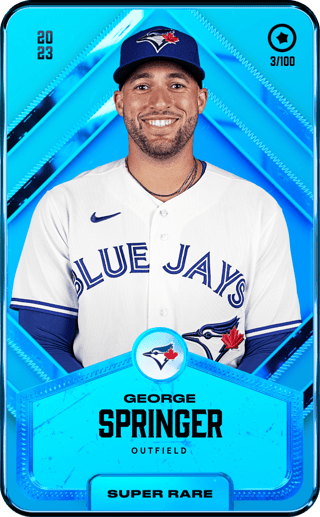 George Springer - super_rare