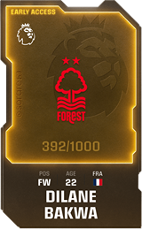 Dilane Bakwa - limited