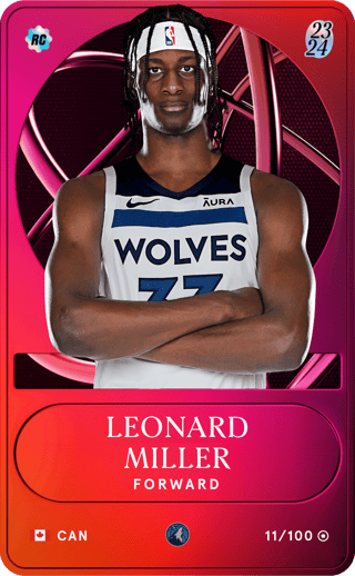 Leonard Miller - rare
