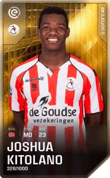Joshua Kitolano - limited