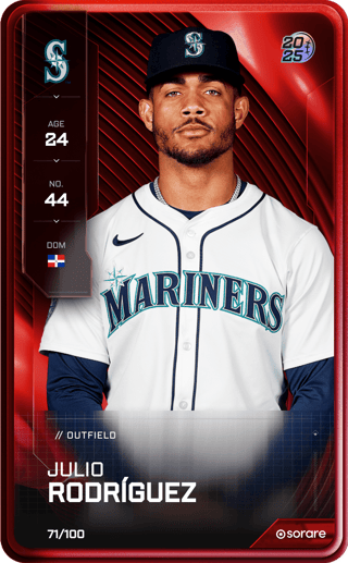 Julio Rodríguez - rare